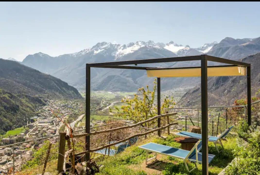 Foresteria B&B Vecchiascuola Pianazzola Chiavenna Buitenkant foto